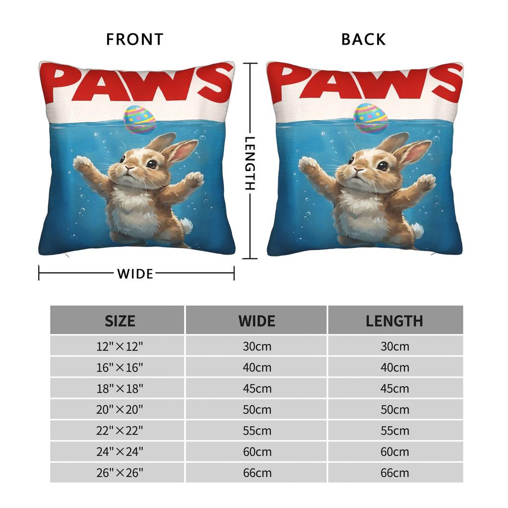 Pillow Case Egg Hunt Easter Bunny Funny Easter Soft Pillow Cover For Living Room Bed Chair Fashion Pillowcases