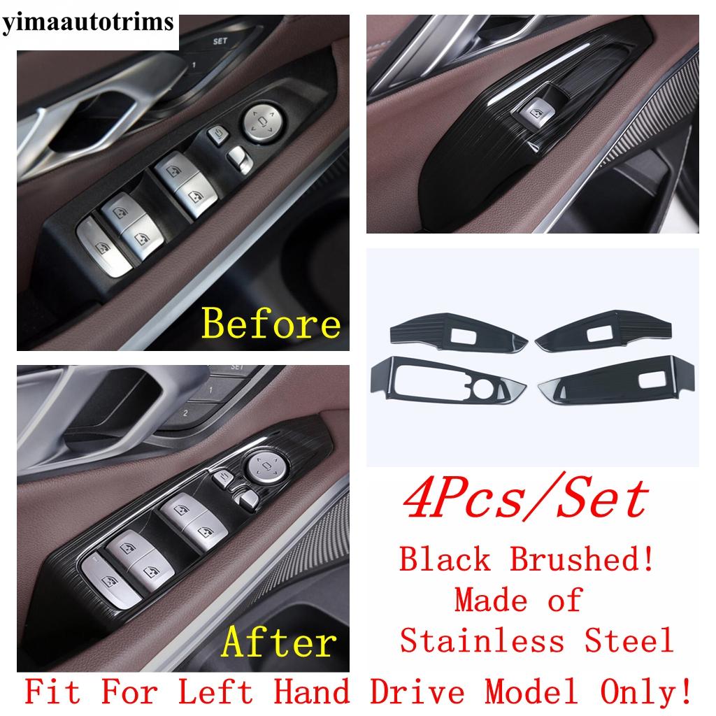 Interior Air AC Outlet Vent Shift Gear Window Lift Panel Cover Trim Stainless Steel Accessories For BMW 3 Series G20  - 2024