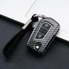 Flip 2 3 4 Button Carbon Car Key Case Cover for Toyota Camry 2022 2021 Corolla Key Cover Car Accessories Keychain Keyring Holder