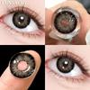 FUNSACHY 1 Pair Green Contact Lenses for Eyes Natural Colored Contact Blue Eyes Lenses Korean Contacts Lenses Yearly Gray Pupil