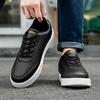 Scarpe Casual da Uomo Scarpe Morbide da Donna Comode Scarpe Casual in Ecopelle per Uomo Autunno Sneakers da Uomo Bianche Monocolore