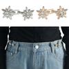 4 Pairs Star Jeans Button Pins No Sewing Required Trousers Waist Tightener Waist Buckles Trouser Button Pins