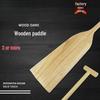 Handgjord träpaddel för rodd