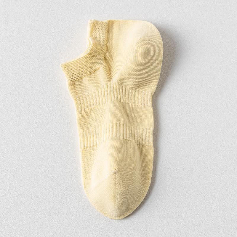Women's Japanese Style Low-Cut Seamless Mesh Socks - Breathable, Non-Slip Summer Short Socks