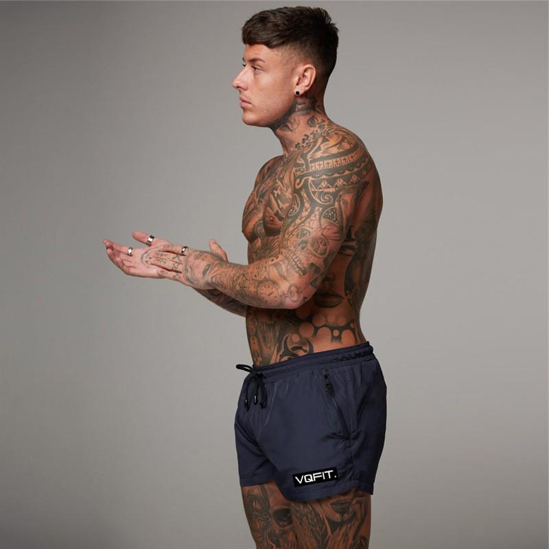 Muscleguys Summer Beach Graphic Short Shorts Causal Swim Wear Korean Fashion Undershirts