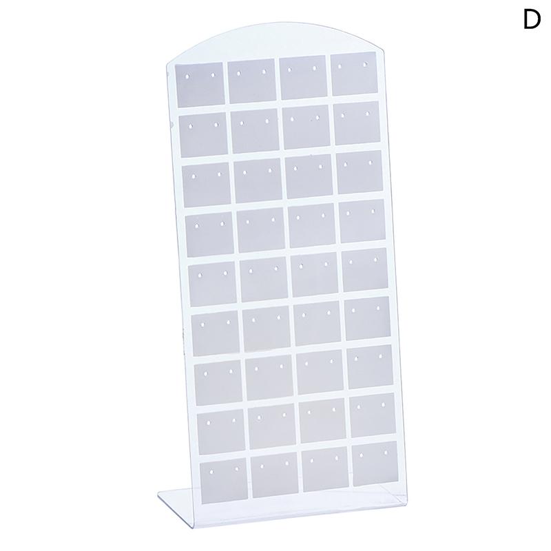 Necklace Bracelet Earring Jewelry Hanging Accessories Display Wardrobe Earing Stand For Plastic Earingstand