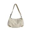 Japanese and Korean trend new simple pleated shoulder messenger bag Wenyi Fan commuter dumpling bag