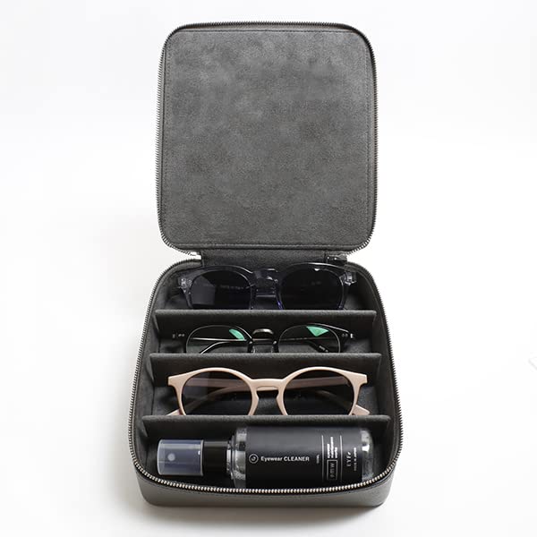 Leather Glasses Case (holds 4 Pairs) (71 Coastal Cave)