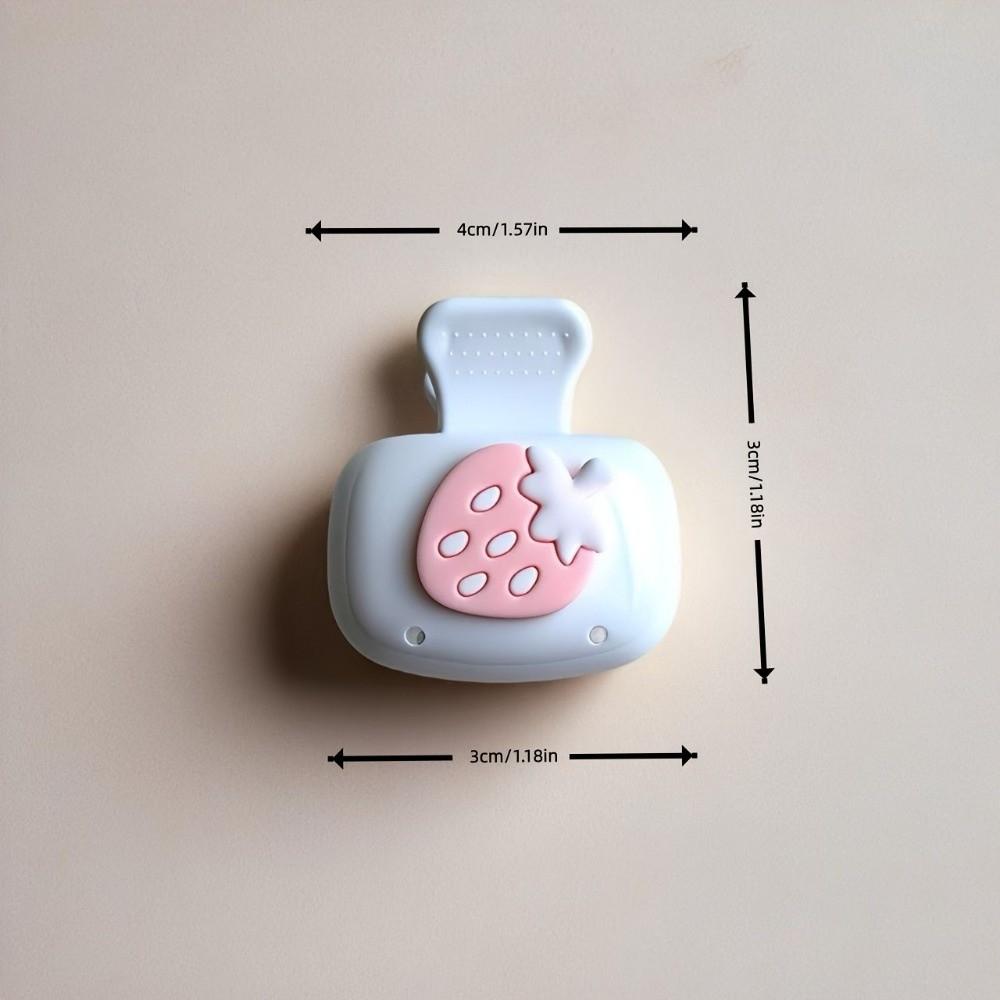 Dustproof Toothbrush Clip Ventilation Design Travel Toothbrush Case Toothbrush Holder Bathroom Use