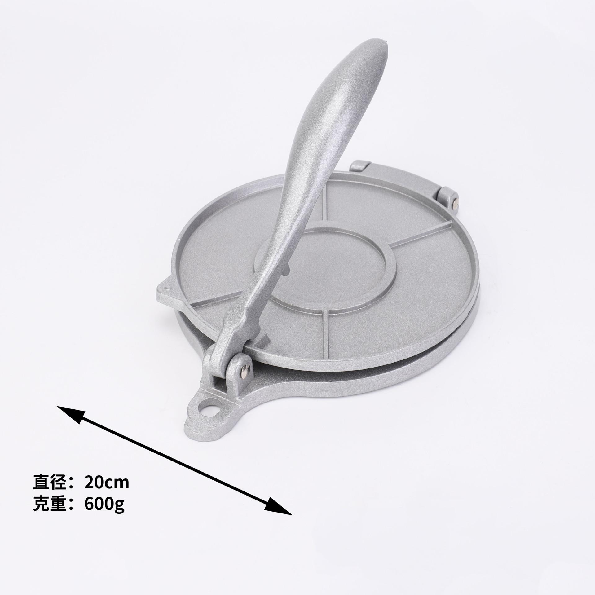 

Пресс для тортильи из алюминиевого сплава, ручной пресс для тортильи, инструмент для пиццы, инструменты для приготовления пирогов для кухни Patty розовый