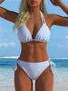 Maillot de bain bikini européen et américain 1011 nouveau maillot de bain deux pièces femme explosion Xiyin temu
