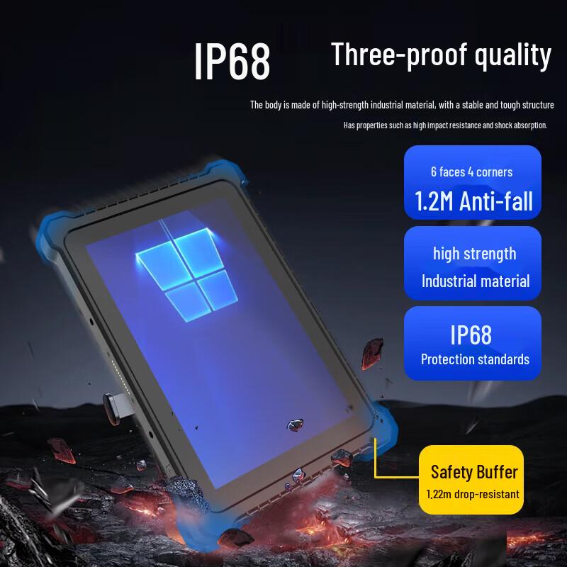 YUEXIGK 10.1-inch Industrial Rugged Android Tablet (CN Version)