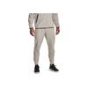 Under Armour Project Rock Solid Color Joggers With Elastic Waist Men Bottoms Grey 1373572-289