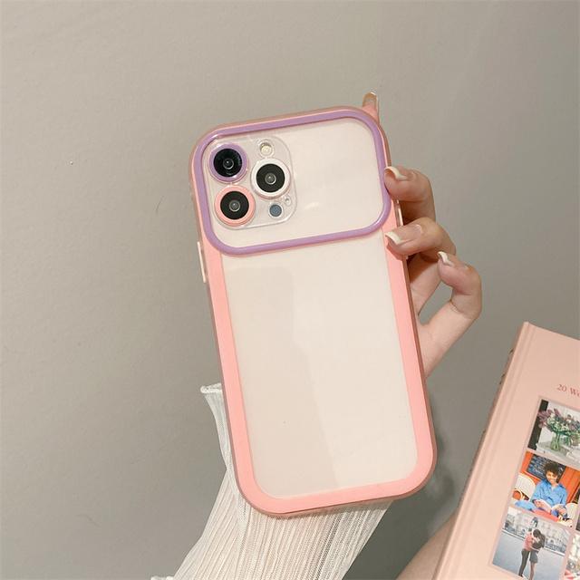 

Прозрачный защитный чехол для объектива камеры ярких цветов для Iphone 13 12 Pro Max 11 X Xr Xs Max 13, противоударный силиконовый чехол, чехол For iPhone 13Pro Max