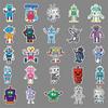 51 Hand Note Robot Doodle Personality Cartoon Cute Children's DIY Skateboard Suitcase Sticker Waterproof