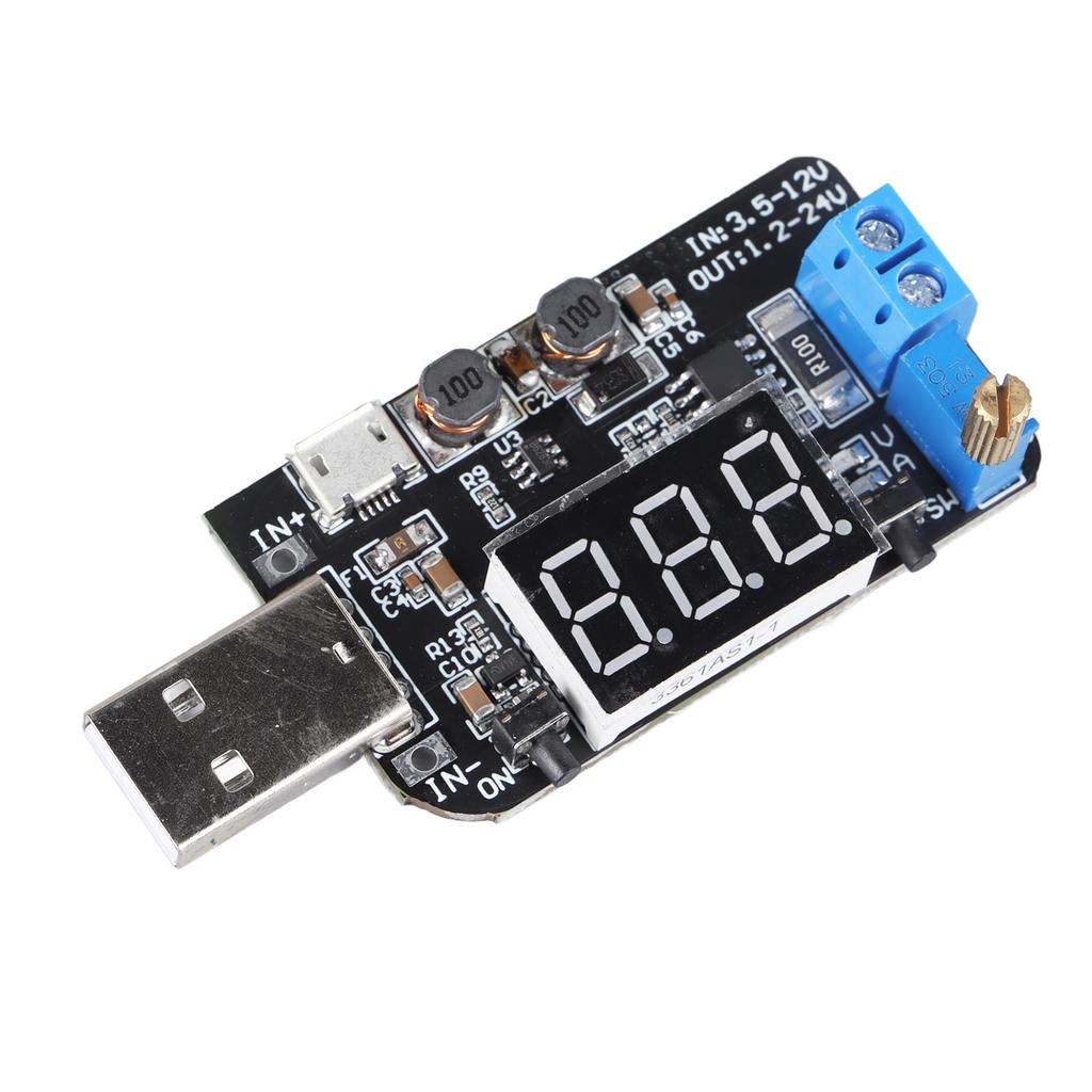 Modul Alimentare USB 5V la 3.3V 9V 12V 18V 24V Protecție la Suprasarcină Modul Convertor Buck Boost
