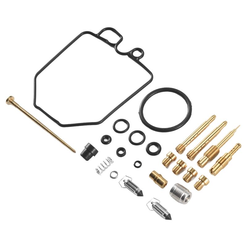 A28G-For Honda Hawk 400 CB400T CB400 N 1980-81 Carburetor Repair Carb Rebuild Kit 2 Sets Black Gold