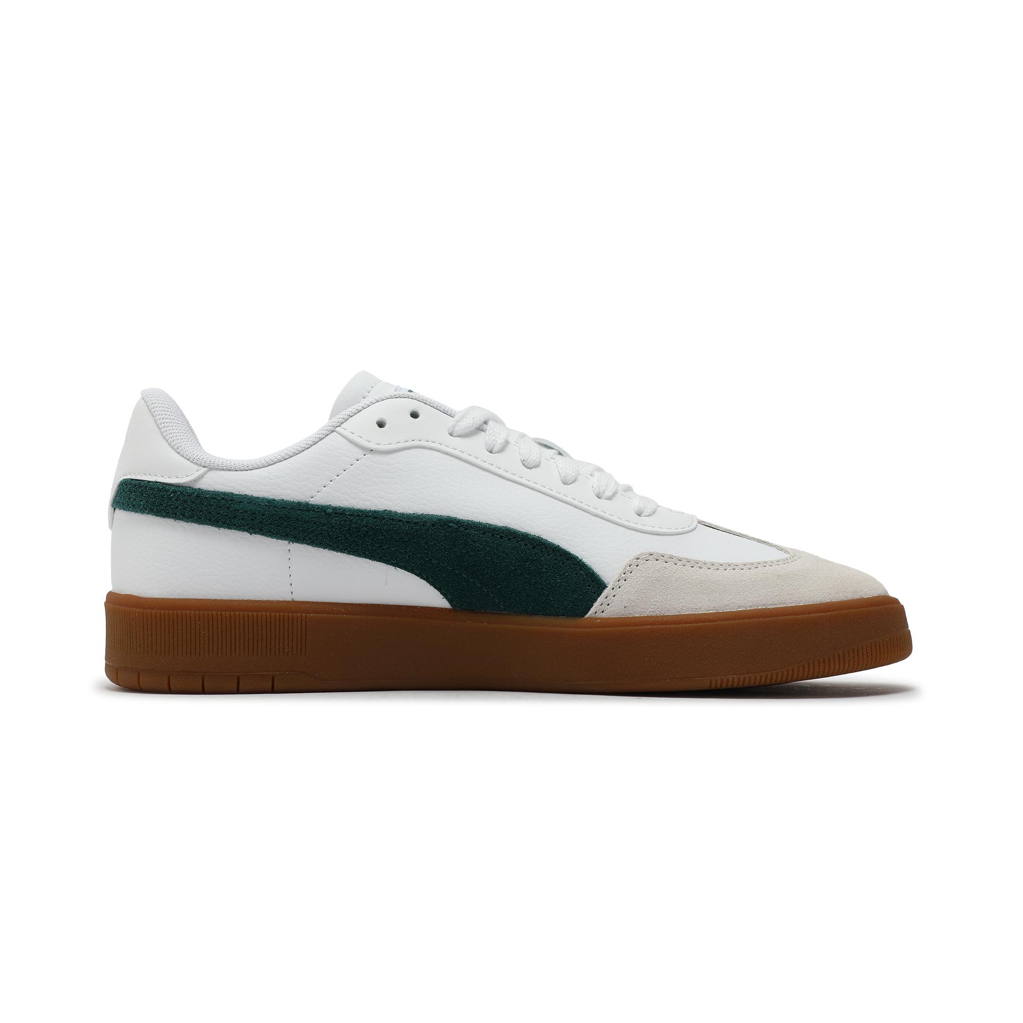 

New PUMA ASCENSO Low Top Skateboard Shoes Unisex White Green 403307-03 38.5