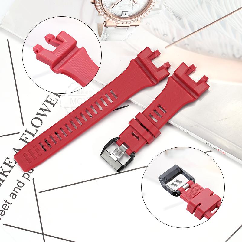 Resin Strap Suitable For Casio GBA-900 Series Men's Sports Waterproof Watchband Rubber Bracelet Watch Accessories
