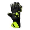 Uhlsport Match Soccer Goalkeeper Super Half Flex 1011352 01 6 Gloves, Soft, Negative, Frame,