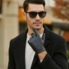 Black Full Finger Mittens Punk PU Leather Gloves Fashion Driving Gloves  Outdoor