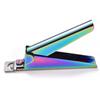 Stainless Steel Colorful Nail Clipper Scissors U-Shaped Manicure Nail Molding Tool Adjustable Angle To Trim Nail Shape False Acr