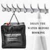 10G/40L Solar Shower Bag with Hose & Switchable Head – Compatible with Camping, Beach, Travel, Hiking