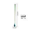 Stainless steel mixing spoon long handle coffee spoon dessert spoon creative ice spoon honey spoon milk tea bar spoon