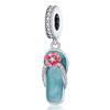 S925 Silver Handmade Jewelry Accessories Bracelet Necklace Keychain Sports Skate Shoes Decorative Pendants