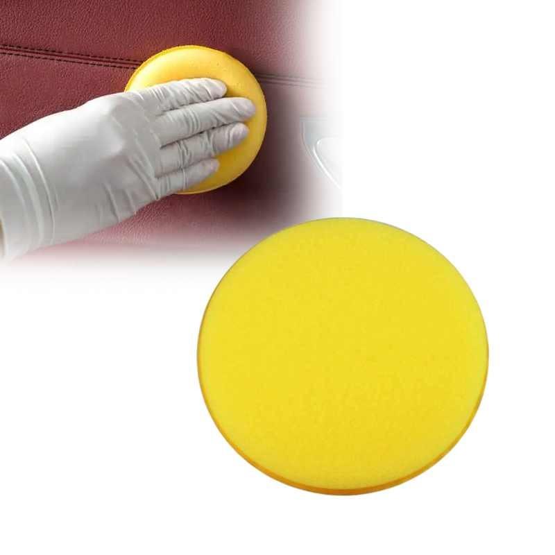 Cars Waxing Yellow Sponge Polishing Sponges Car Washing Tool Solid Durable Color