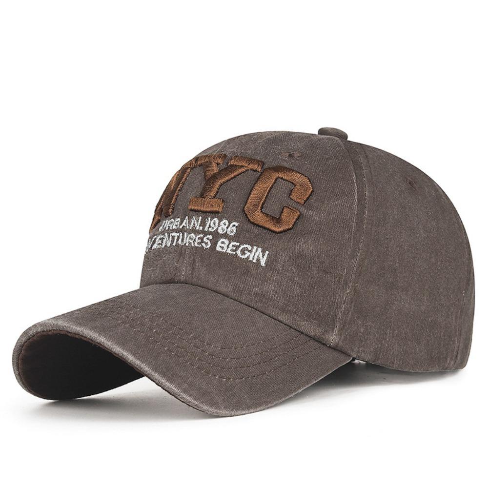 

НЬЮ-ЙОРК Потертая выцветшая кепка Регулируемые солнцезащитные шляпы Для мужчин женщин для занятий спортом на открытом воздухе