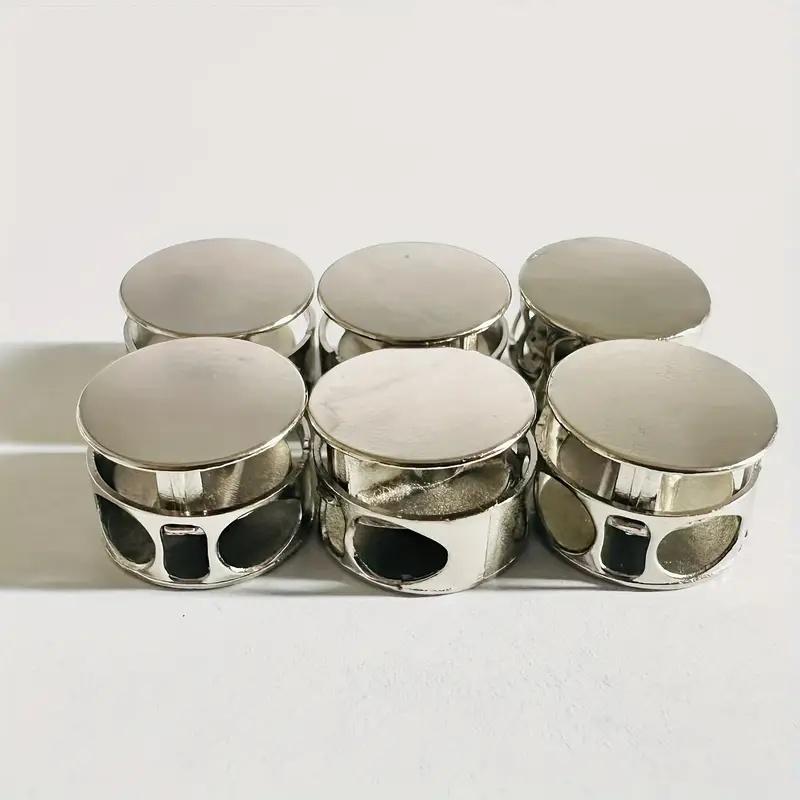 

6-Pack No-Tie Shoelace Locks: Spring-Loaded & Easy Install for Athletic and Casual Shoes