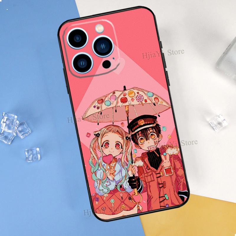 Hanako Kun Toilet Bound Phone Case For iPhone 13 12 11 Pro Max Mini SE 2020 X XR XS Max 7 8 Plus Cover Coque