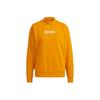 Felpa Neo Oct con Logo Ricamato Mezza Zip Aderente da Donna Felpa con Cappuccio Arancione H16305