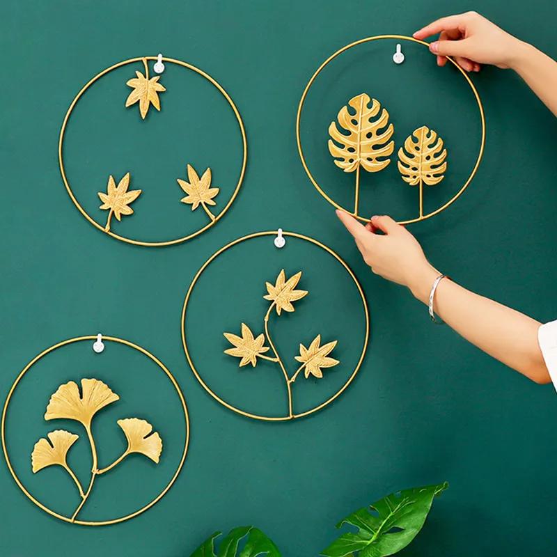 Metal Hanging Painting Living Room Wall Hanging Decorations Wrought Iron Decorations Bedroom Decorations Background Decorations Scene Decoration Ya766