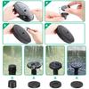 Solar Floating Fountain with Battery and LED Lights for Outdoor Ponds