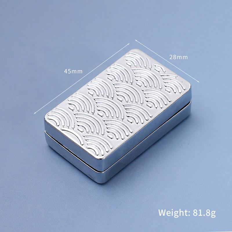 1Pc Alloy Edc Push Card Christmas Tree Unlimited Metal Fingertip Gyroscope Rotator Anti Pressure Toy