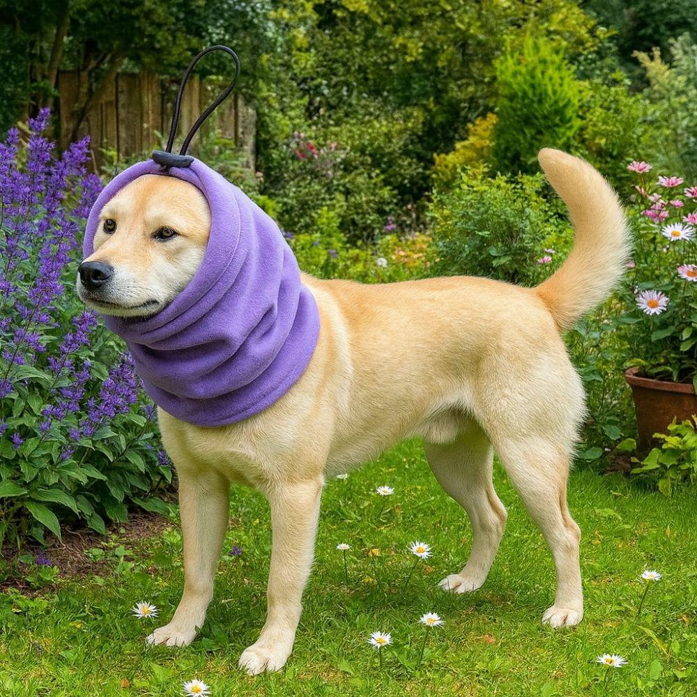 Weicher Warmer Hundefrisur Ohrenschützer Geräuschdicht Beruhigender Ohrenschutz Haustier Nackenwärmer Schönheitspflege