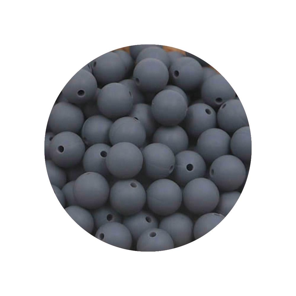 Kovict 9MM 40-80Pcs Round Silicone Bead 9MM Food Grade For Jewelry Making DIY Bracelet Pacifier Chain Accessories