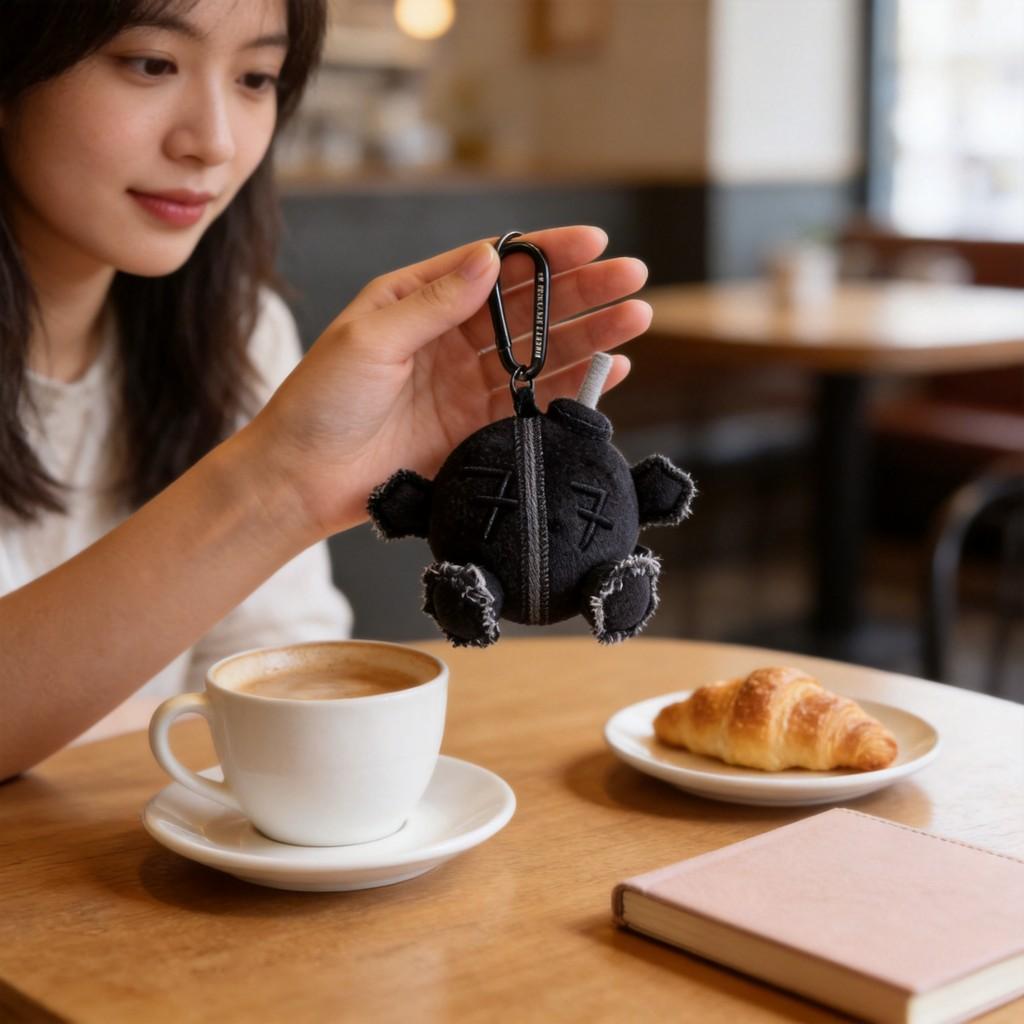 Portachiavi Peluche BTS con Design Bomba per Fan Collezionisti Regalo