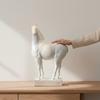 Horse Statue Auspicious Gift Modern Resin Decor for Office Desk