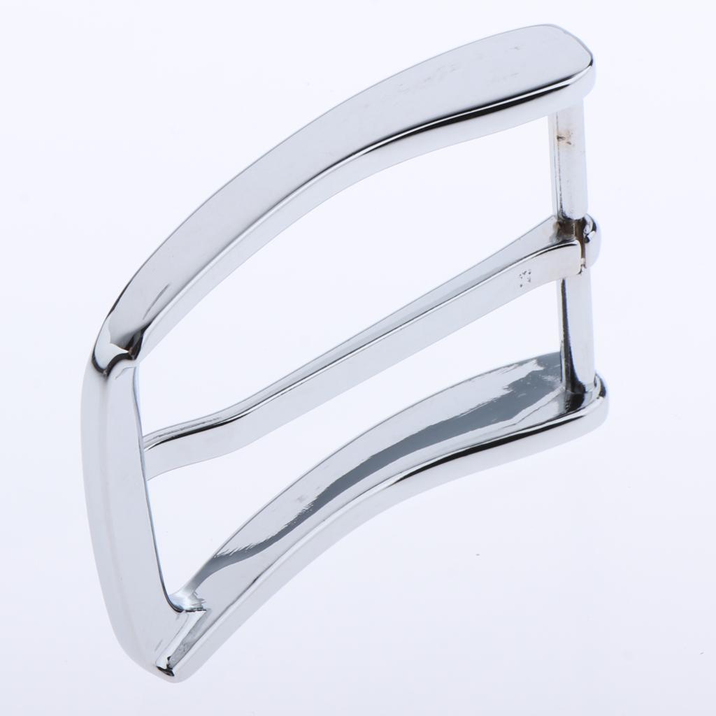 2 Alloy Belt Buckle Single Prong Rectangular Pin