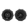 2Pcs RC Car Tires 1 16 Romote Control Truck Wheels Replacement 85mm with Strip Shaped Patterns