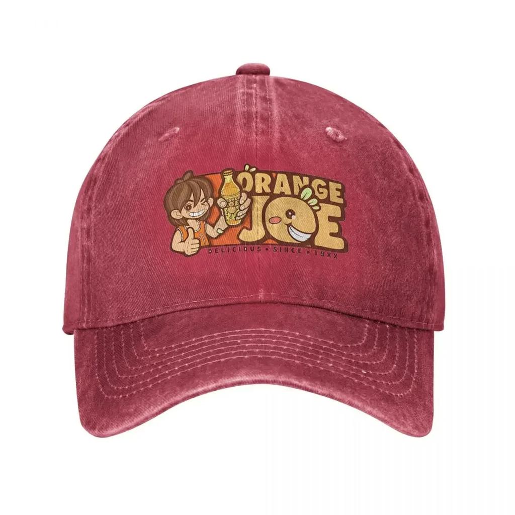 Omori Orange Joe Game Trucker Hat Outfits For Unisex Baseball Cap Vintage Headwear Snapback Caps Adjustable