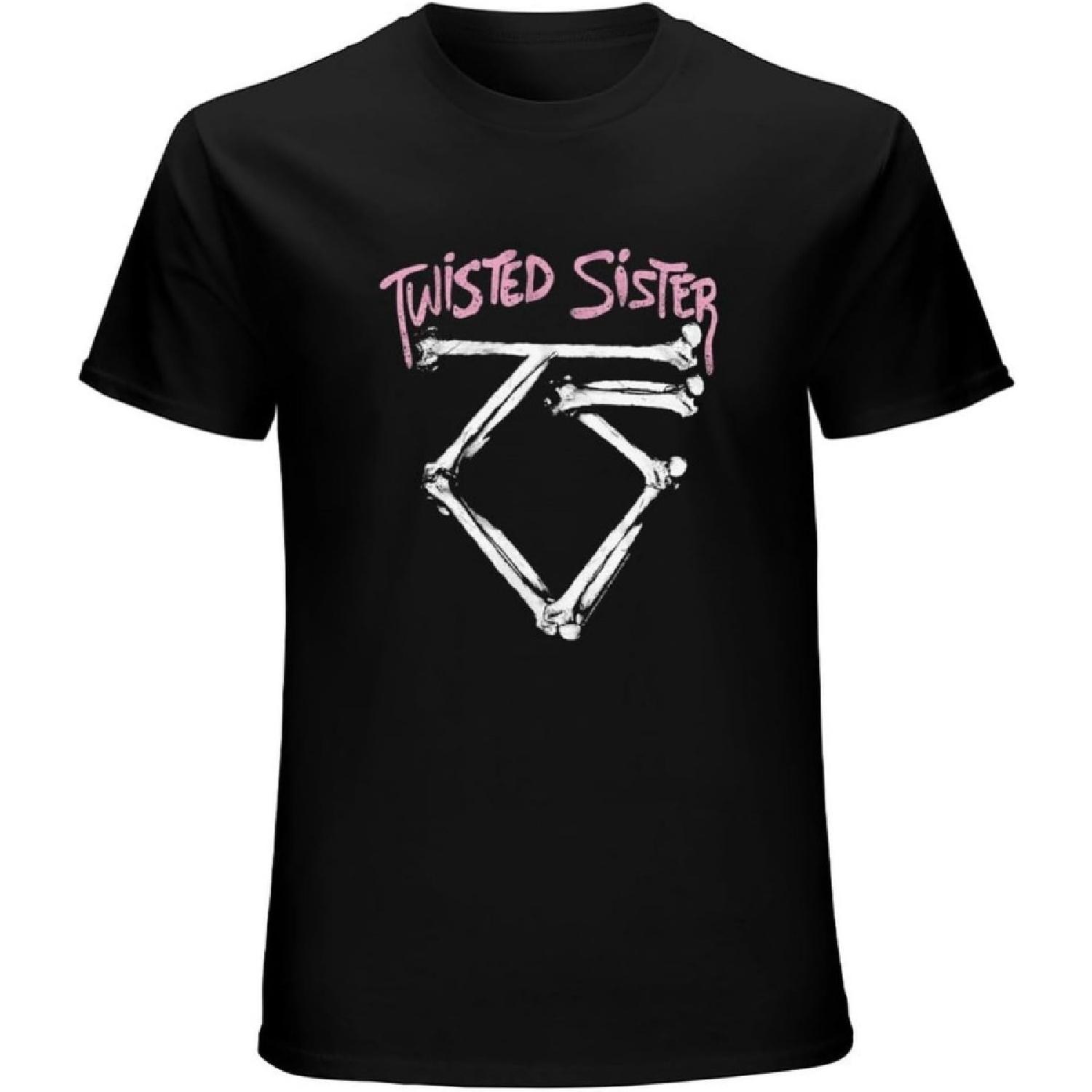

ZHENCHU Twisted Sister Bone Mens Cotton Tshirt XXXXXL різнокольоровий