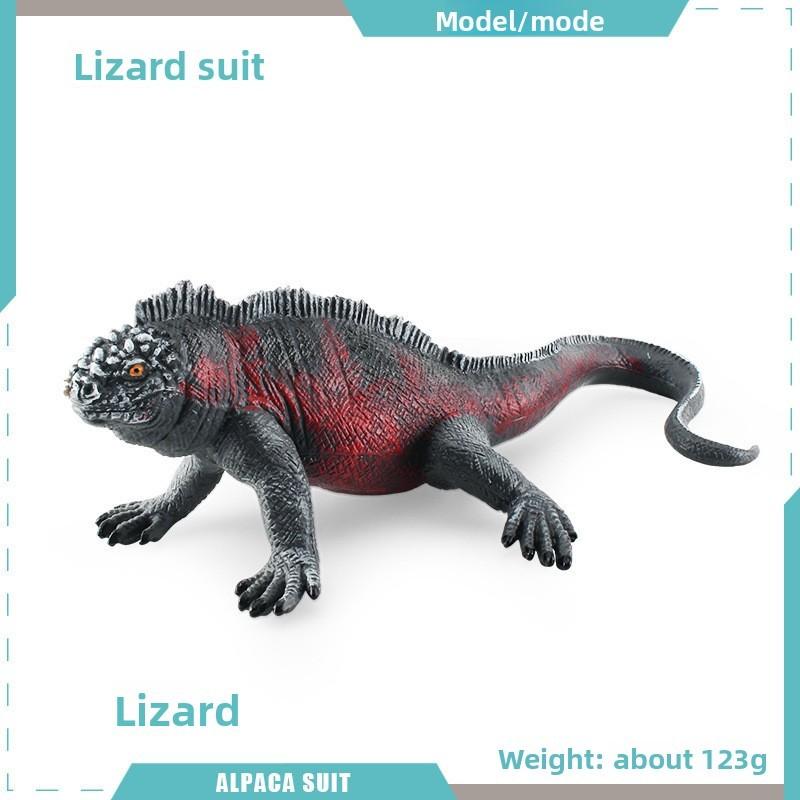 Realistic Reptile Lizard Chameleon Model With Assembleable Chameleon And Gecko Figures For Collectors And Kids