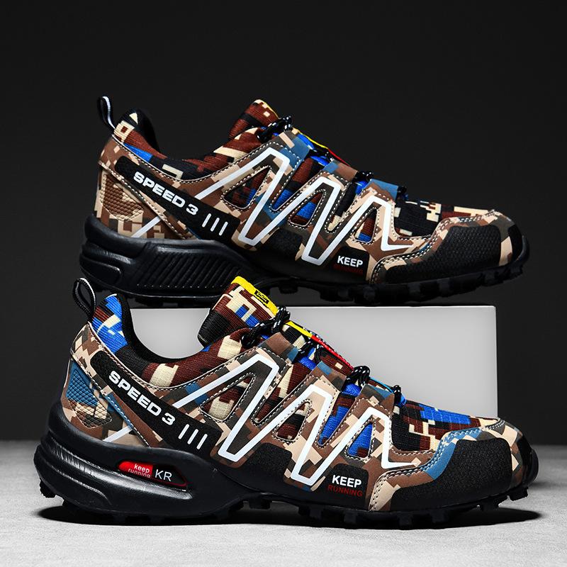 

2025 осень и зима новая уличная обувь для альпинизма больших размеров мужская обувь Solomon повседневная спортивная обувь внедорожная уличная обувь для альпинизма 39