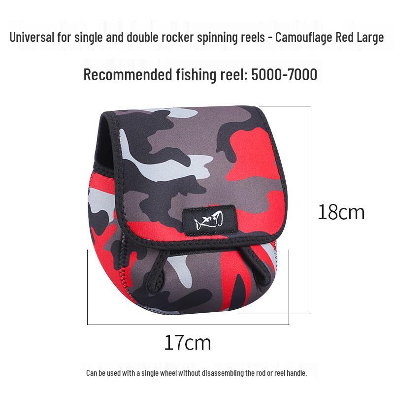 

Fishing Reel Bag & Rod Strap Set