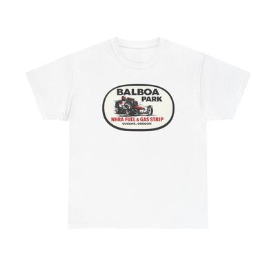 Balboa Park Fuel & Gas Drag Strip Tee | Vintage Racing Graphic T-Shirt