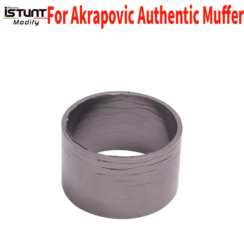 Slip On For KAWASAKI Z900 2017 - 2025 Motorcycle Original Exhaust Pipe Connecting gasket To Muffler Gasket Seal Link Gasket A